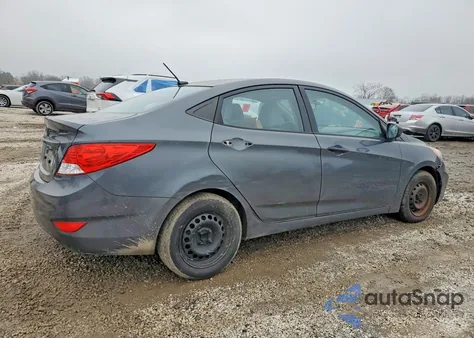 2012 Hyundai Accent z USA, uszkodzony, nr VIN KMHCT4AE3CU116467